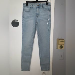 American Eagle next level stretch high rise jegging size 8 short